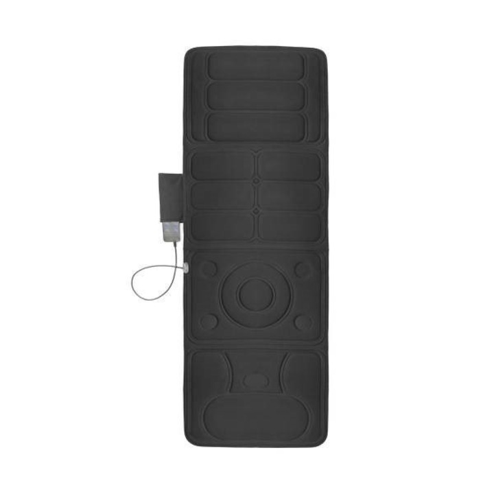 Saltea de masaj cu telecomanda, functie de caldura, 10 motoare cu vibratii puternice, 156 x 54 x 3 cm