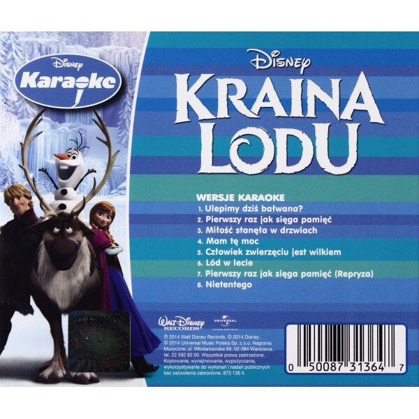 Kraina Lodu Karaoke [CD] - eMAG.ro