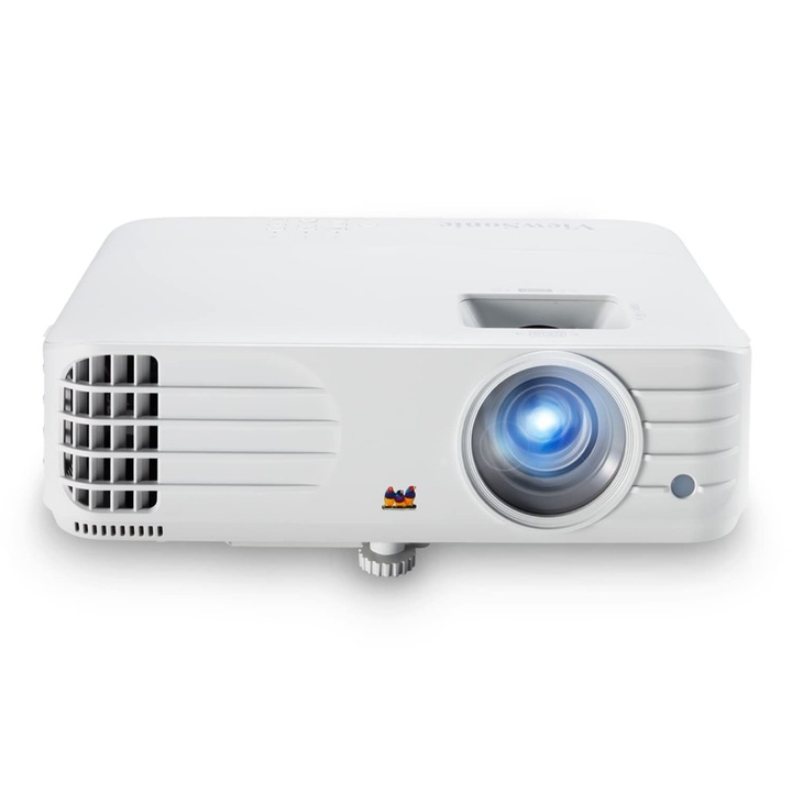 Видео проектор ViewSonic PX701HDH, 1920 x 1080 пиксела, 16:9, 3500 lm, DLP, 5000 ч., Без вграден Wi-Fi, Бял