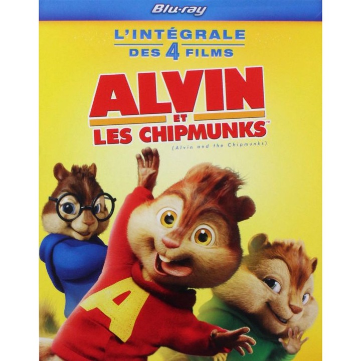 Alvin si veveritele [4xBlu-Ray]