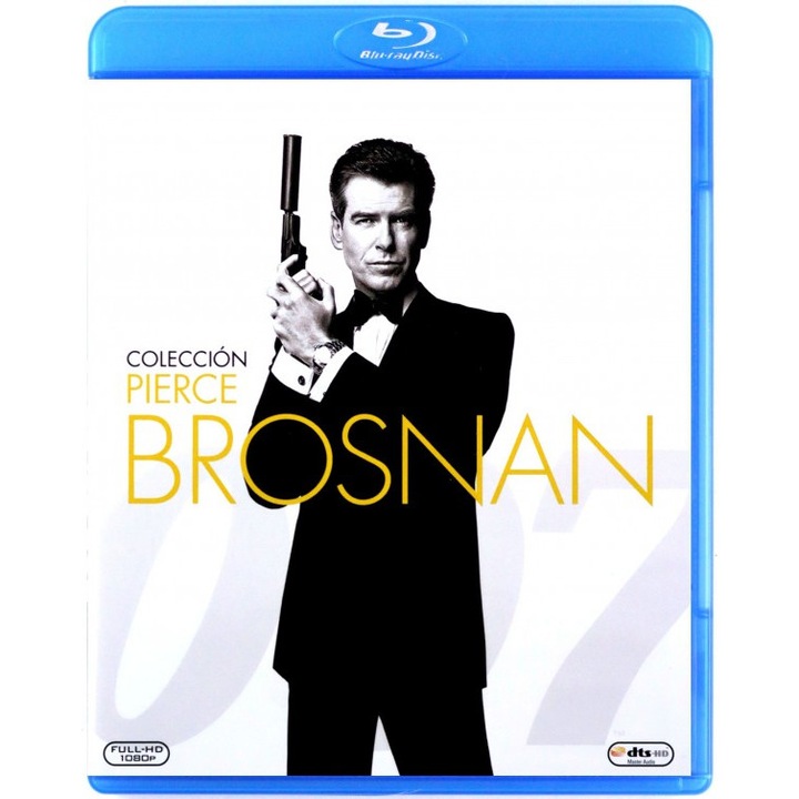 007 James Bond Pierce Brosnan Kolekcja: GoldenEye / Jutro nie umiera nigdy / Świat to za mało / Śmierć nadejdzie jutro [4xBlu-Ray]