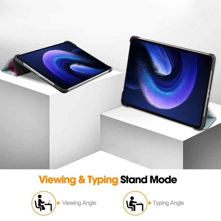Husa Ultra Slim, Revomag, pentru Xiaomi Pad 6/6 Pro 11.0", Smart Cover - Unicorn