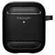 Husa Protectie Spigen Rugged Armor Pentru Airpods 1/2, Negru - 750487
