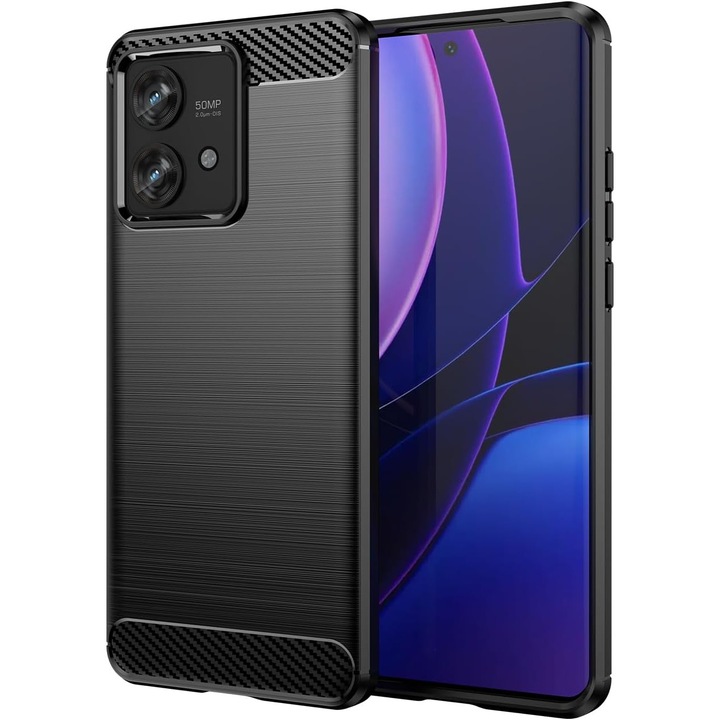 Husa pentru Motorola Edge 40 Neo Techsuit tpu carbon black