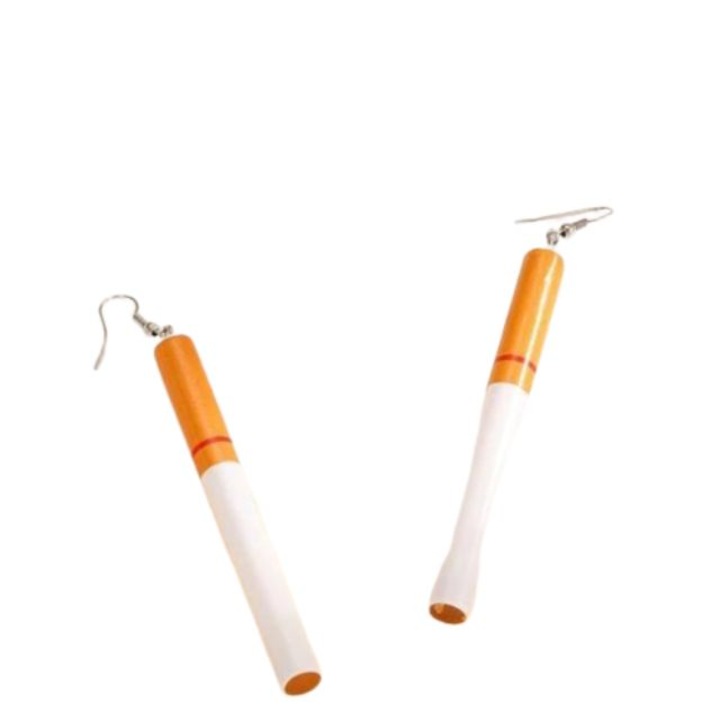Cercei SYGGY®, Cigarette, model tigara, 9.8 cm