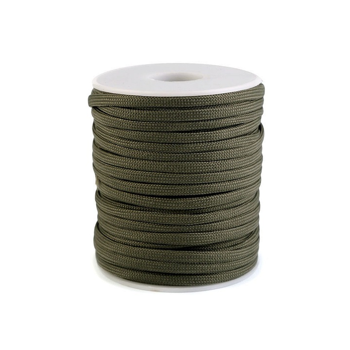 OEM Cordeline Paracord (7x3 szál) 25mx4mm Resistance Green Khaki 1741
