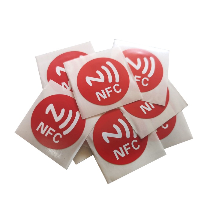 10 db NFC címkét tartalmazó készlet NTAG 213, ER-014-rd