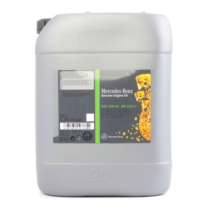 Ulei motor Mercedes 228.51 10w40 20l