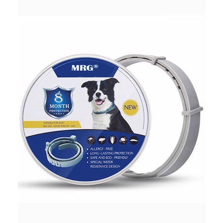 Zgarda Antiparazitara Caini MRG M910, Pana la 62 cm, din Plante, Anti Purici, Capuse