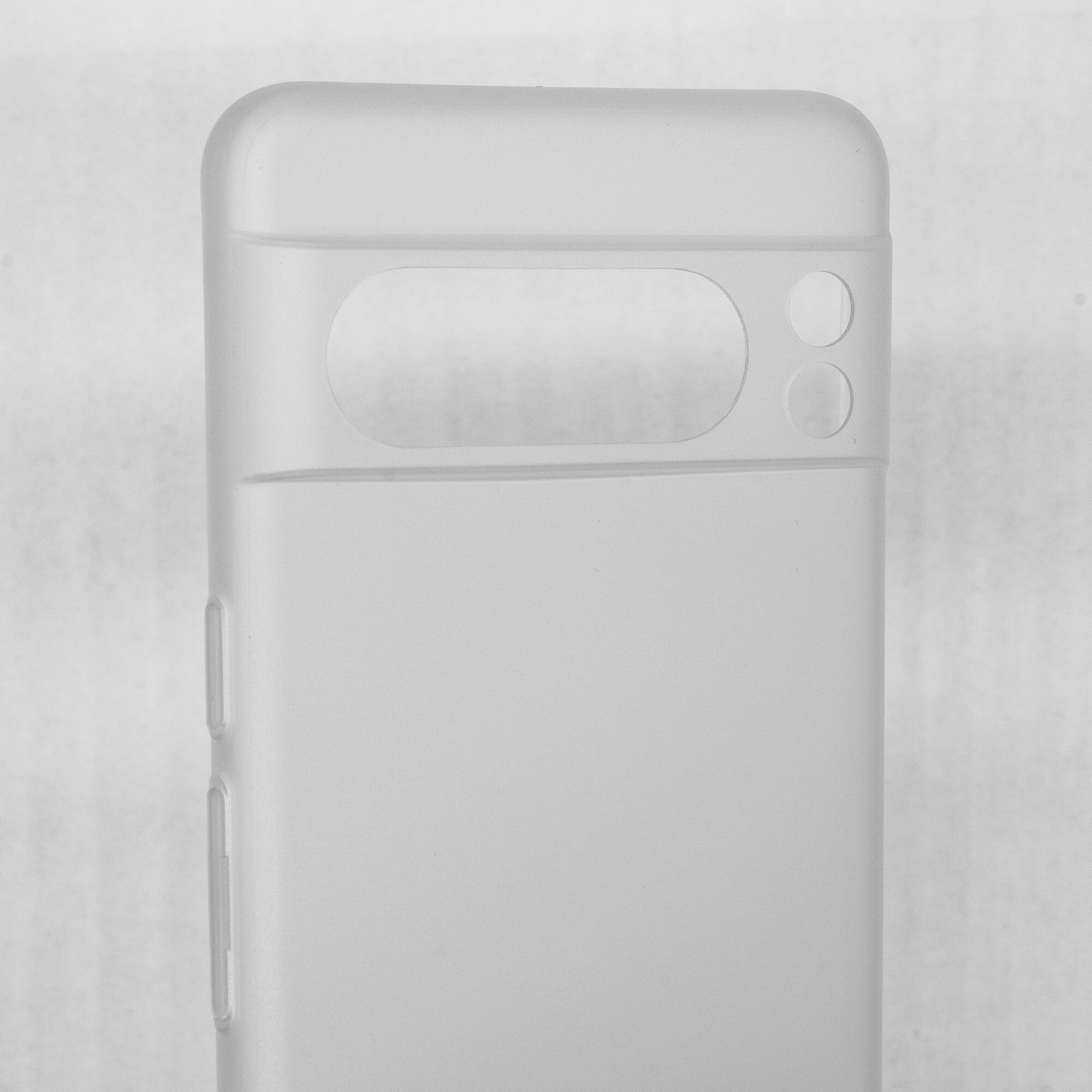 Husa 0.3mm SILKASE pentru Google Pixel 8 Pro, subtire, plastic mat, culoare alb