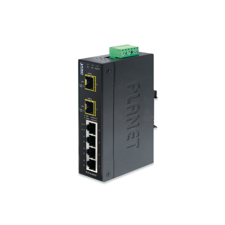 Planet PLANET Industrial Gigabit Ethernet Switch, Switch