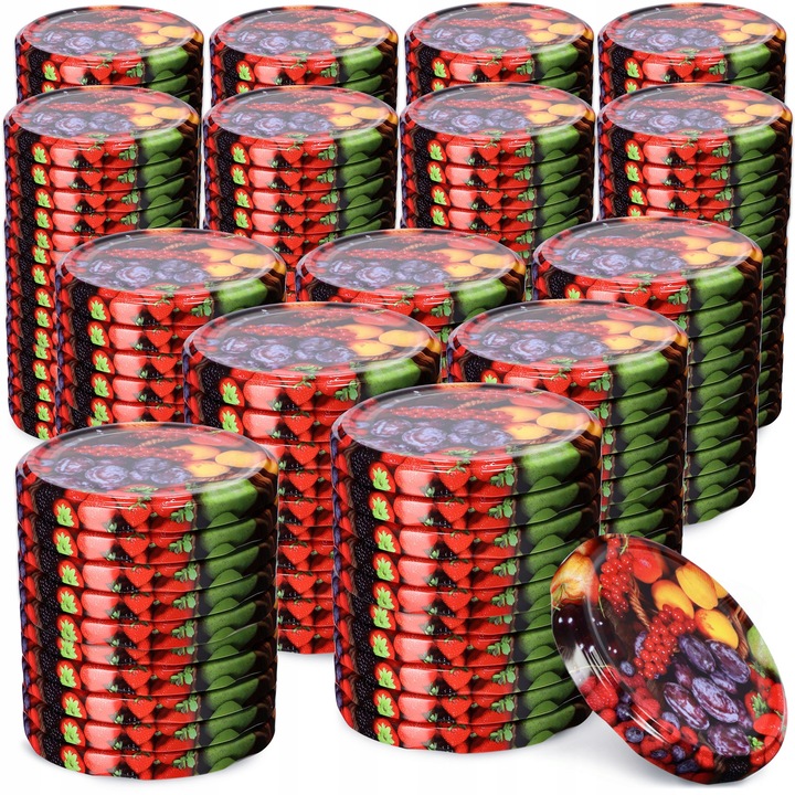 Set 200 capace Virbo, Kadax, Tabla, 82 mm, Multicolor