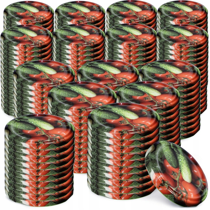 Set 200 capace Virbo, Kadax, Tabla, 82 mm, Multicolor