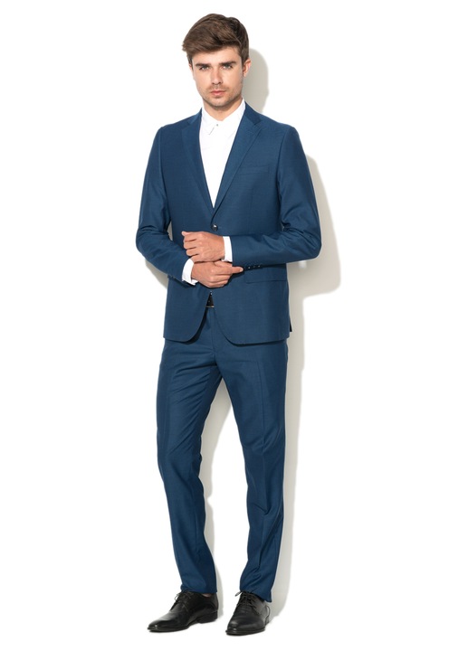 Zee Lane Collection Costum albastru petrol inchis 56