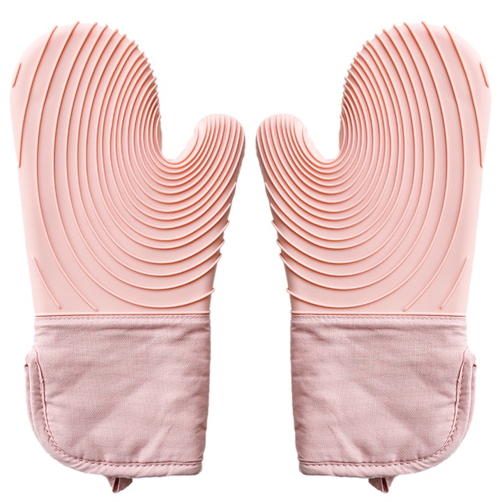 Szilikon sütőkesztyű, steppelt béléssel