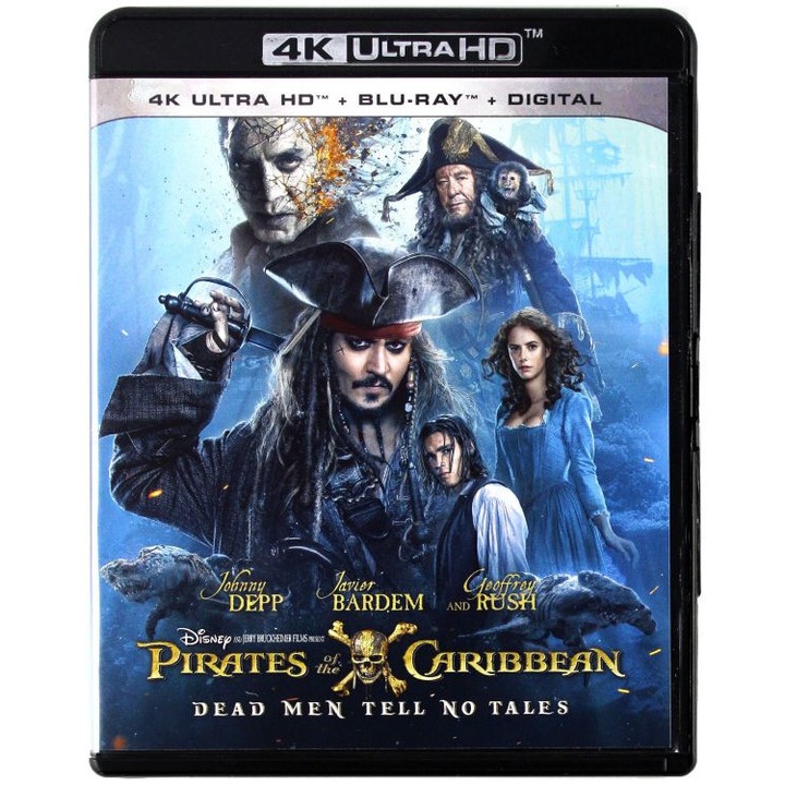 A Karib-tenger kalózai: Salazar bosszúja [Blu-Ray 4K]+[Blu-Ray]