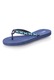 Papuci flip-flop bleumarin cu model etnic, de dama, Undercolors of Benetton, 36