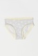 Undercolors of Benetton Set gri deschis cu galben pal de chiloti - 2 perechi XL