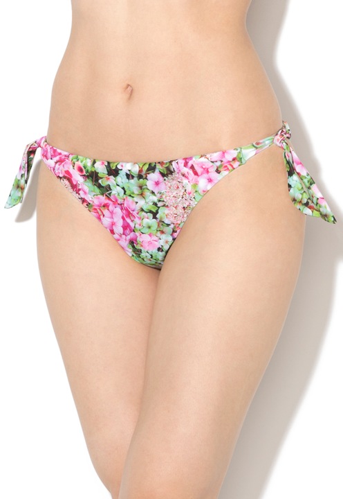 Undercolors of Benetton Slip multicolor cu imprimeu floral M