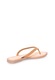 Gioseppo Papuci flip-flop maro de piele cu snururi Decore 39