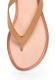 Gioseppo Papuci flip-flop maro de piele cu snururi Decore 39