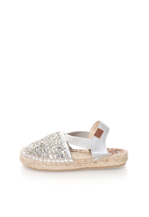 Gioseppo Espadrile slingback argintii Fanzara 27