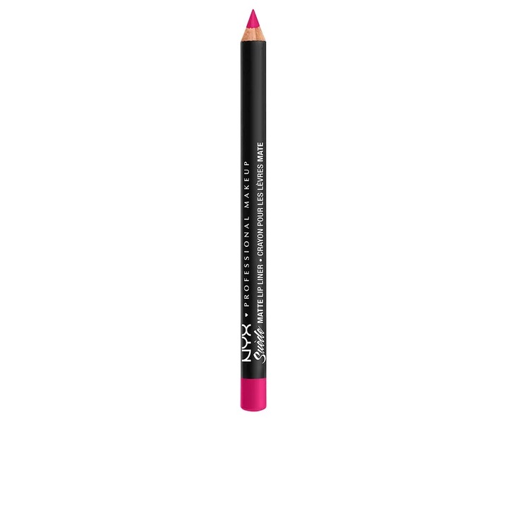 Creion pentru conturul buzelor, NYX Professional Makeup Suede matte lip liner, clinge, 3.5 g