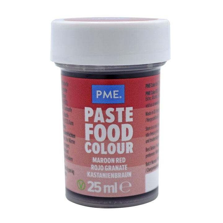 Colorant alimentar pasta Rosu maro 25g, PME