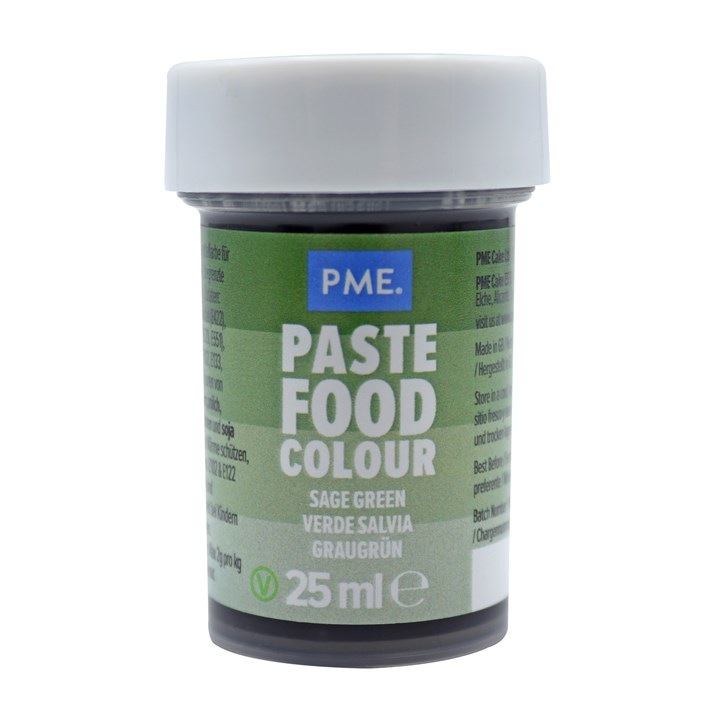 Colorant alimentar pasta Verde salvie 25g, PME