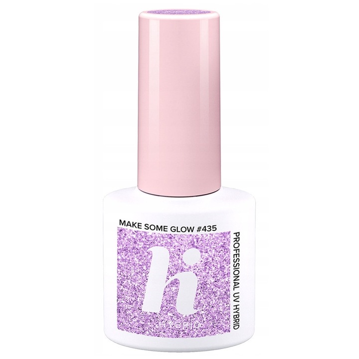 Лак за нокти, Hi Hybrid, 4 ml, лилав