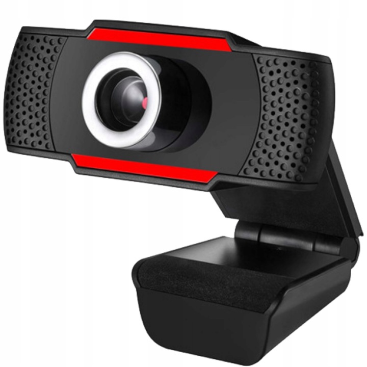 WEB kamera, LTC, USB, 1080P, fekete