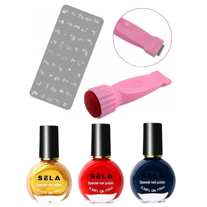 Kit Stampile Unghii nr.14, Sela