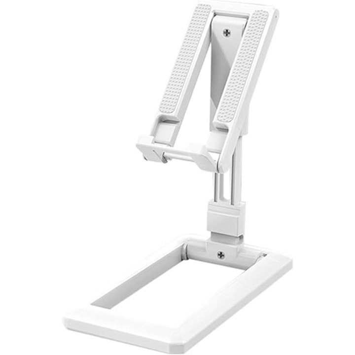 Suport universal pentru Telefon sau Tableta, cu multiple reglaje, Alb