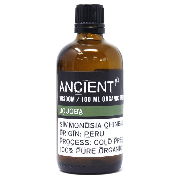 Ulei cosmetic Jojoba, Ancient Wisdom, Proprietati antiinflamatorii, 100 ml