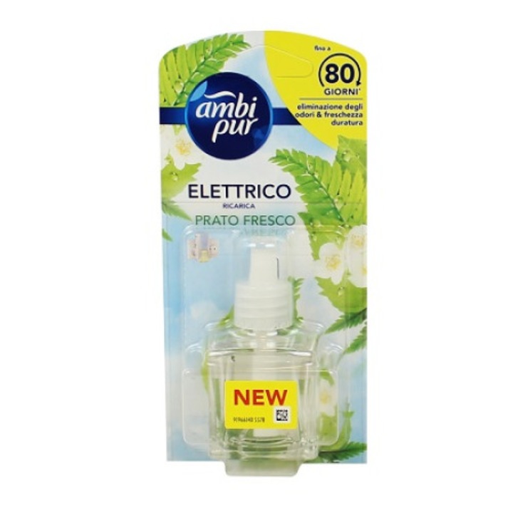 Rezerva lichida pentru odorizant electric Ambi Pur, Prato Fresco, 20 ml