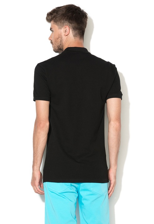 Versace Collection Tricou polo negru regular fit M