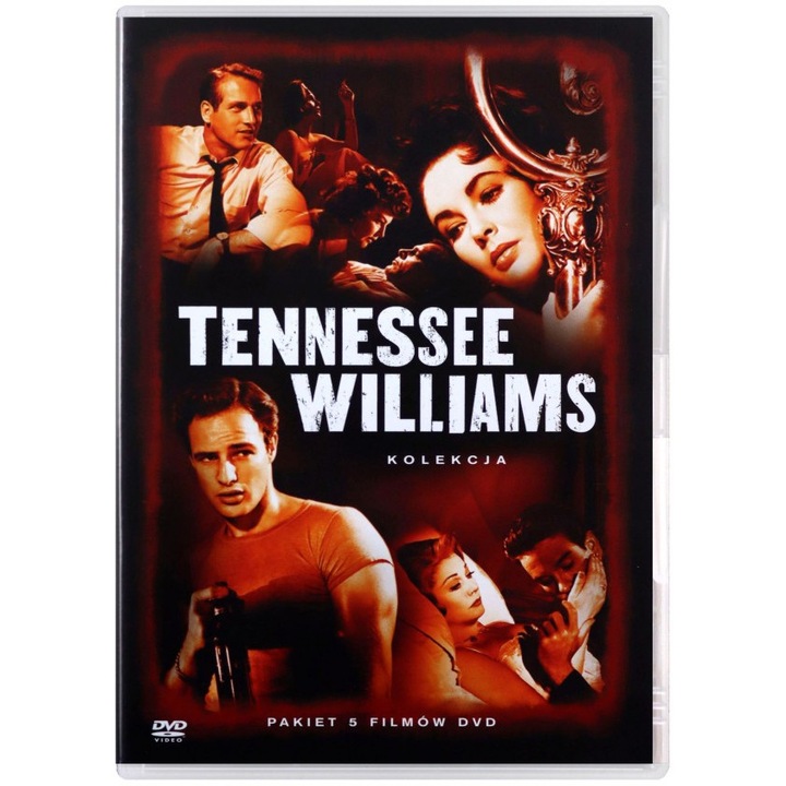Kolekcja Tennessee Williams: Kotka na gorącym blaszanym dachu | Noc Iguany | Rzymska wiosna pani Stone | Słodki ptak młodości | Tramwaj zwany pożądaniem [BOX] [6DVD]
