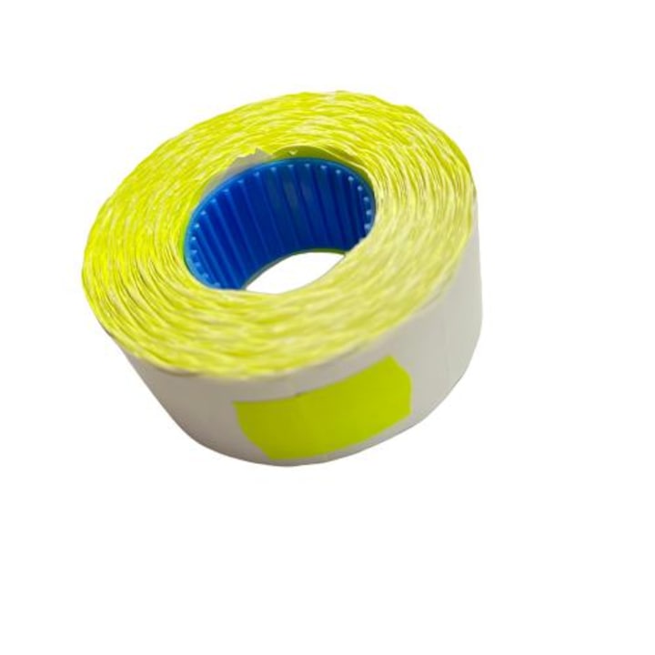 Rola pret 26x16,1000 buc, galben