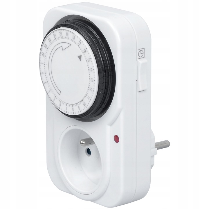 Гнездо с програмиране, Lexton, 120 x 80 x 80 мм, бяло