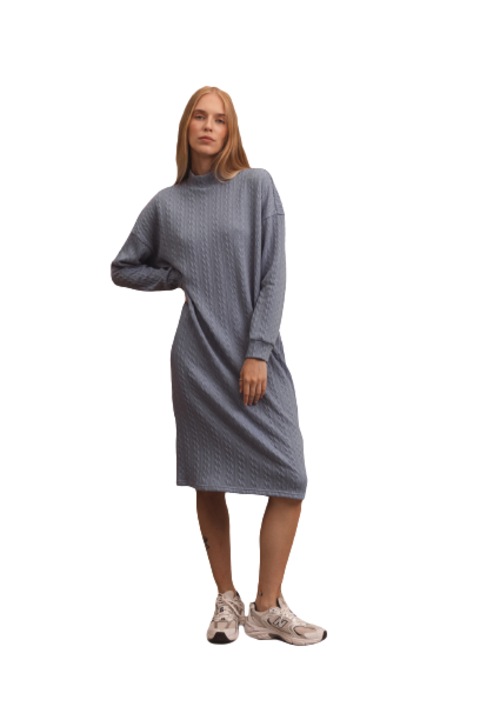 Azure Dress 6533 polieszter, Szürke