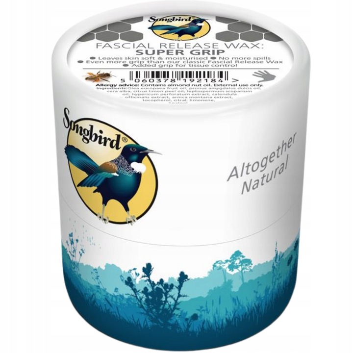 Viasz fasciális kioldó technikákhoz, Super Grip, Songbird, 100 g