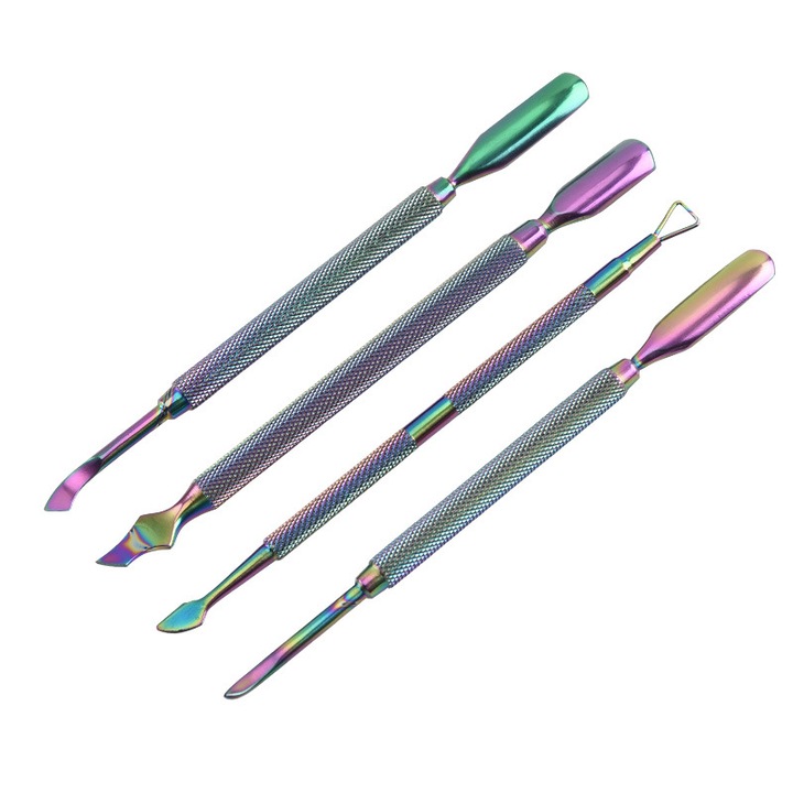 Set 4 instrumente de manichiura, Multicolor
