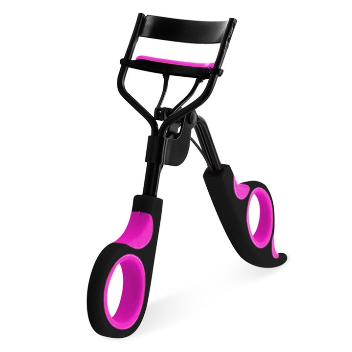 Cleste de gene QttvbTna, design ergonomic, arc adaptabil, negru/roz