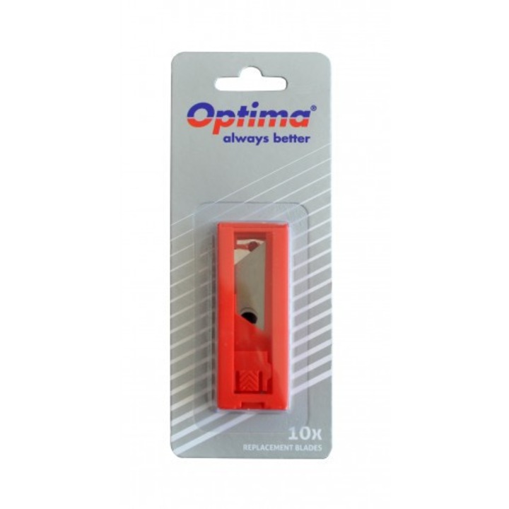 Optima трапецовиден нож SK5 резерв 10 броя/блистер OP385000105