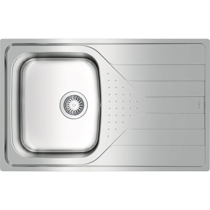 Chiuveta Bucatarie Cu O Cuva Teka Universe 45 T-xm 79x50 Cm, Picurator Pe Dreapta, Inox
