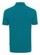 Tricou polo Faro, Ronic, material sustenabil bumbac 50% organic-50% reciclat, densitate 220g, unisex, verde turcoaz, XL