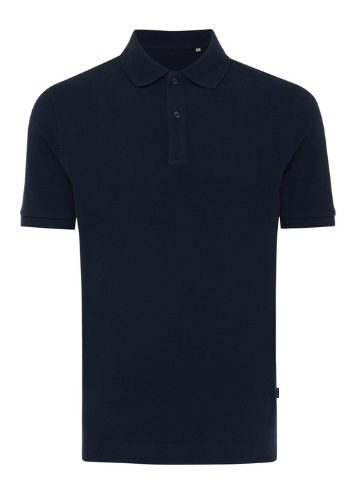 Tricou polo Faro, Ronic, material sustenabil bumbac 50%, Navi