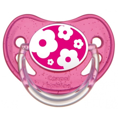 Suzeta silicon Canpol ortodontica 22/508, Roz