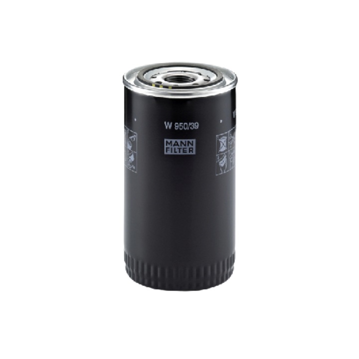 Mann-Filter olajszűrő, AVIA, BMC, DAF, Otokar, Scania, Solaris, Temsa modellekhez, Menet M 27 X 2, Csavarozható