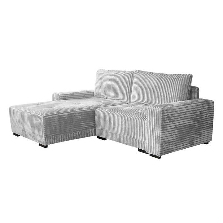 Coltar rabatabil Puderenko, MIRJAN24, universal, gri, 237x180x90 cm